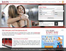 Tablet Screenshot of dbfahrplan.com